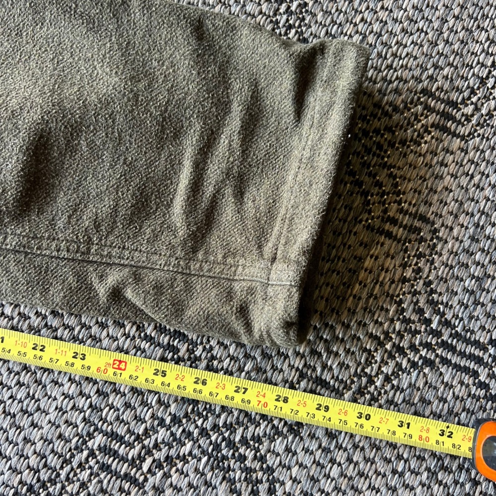 Roots Pants Mens 30 Olive Green Cargo Organic Cotton Utility Gorpcore Trousers - Picture 7 of 7